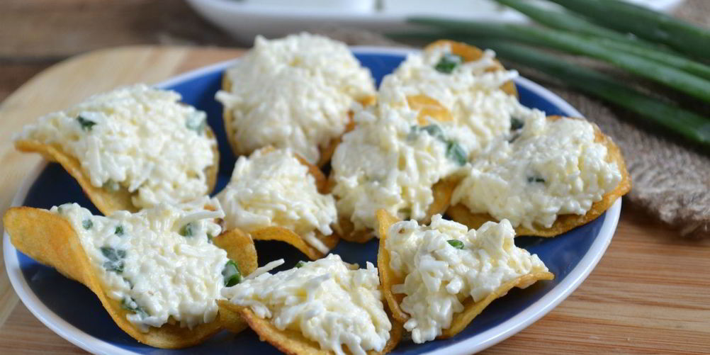 Рецепт закуски на чипсах
