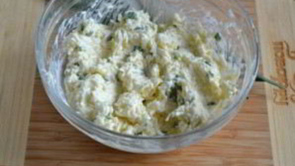 закуска на чипсах