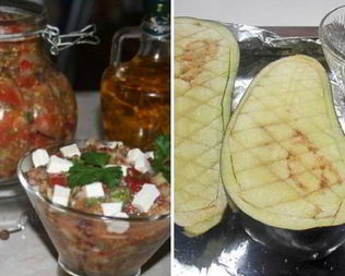 Закуски из баклажанов