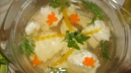 Каластудени — заливное из рыбы