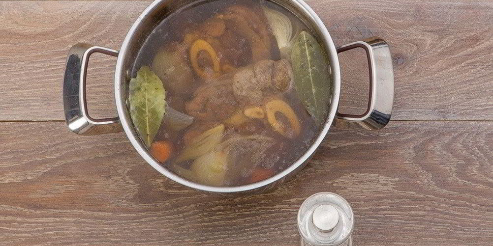 Рецепт новогоднего заливного из говядины