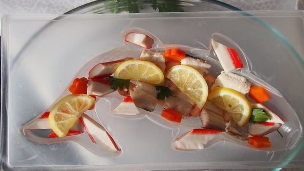 заливное дары посейдона