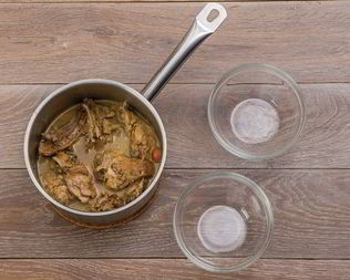 Заливное из кролика со сладким перцем