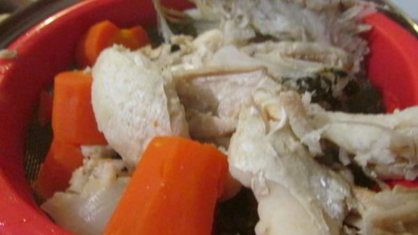 заливное из судака и креветок