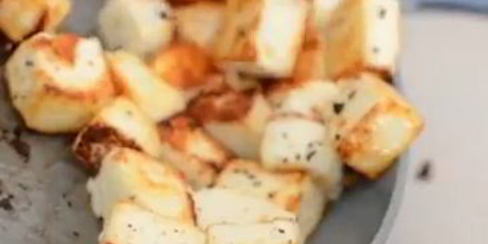 Рецепт жареного адыгейского сыра