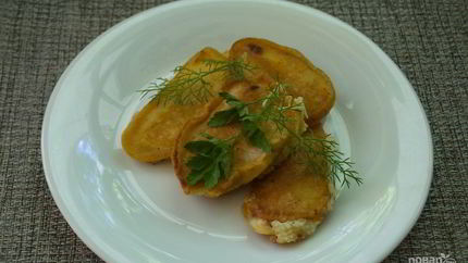 Жареный сулугуни