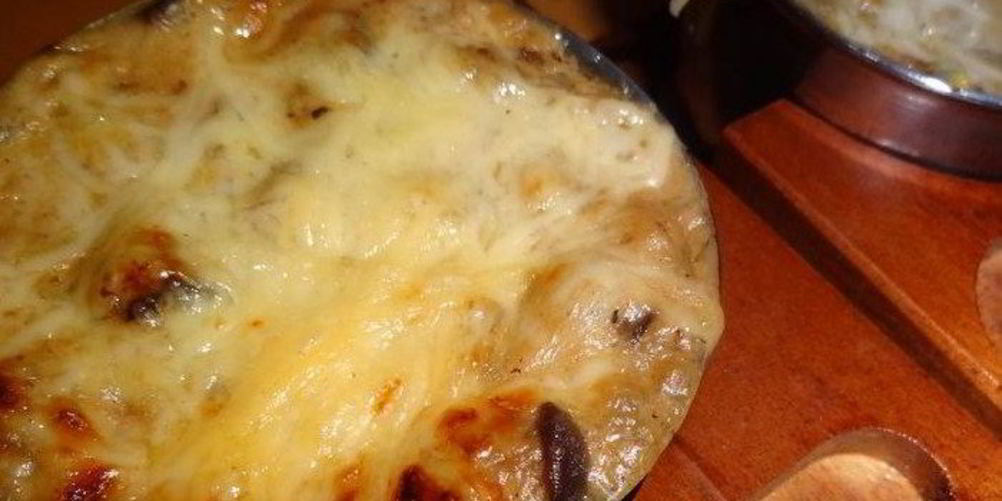 Рецепт баклажанного жюльена с грибами