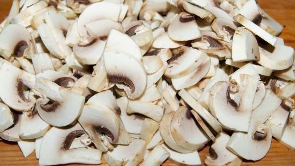 грибной жульен из шампиньонов