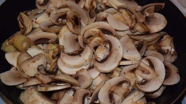 грибной жульен из шампиньонов