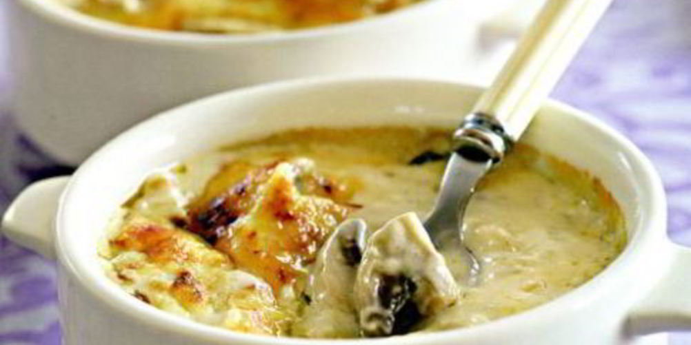 Рецепт грибного жюльена