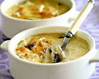 Грибной жюльен