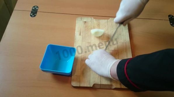 куриный жульен в слоеном тесте в воловане