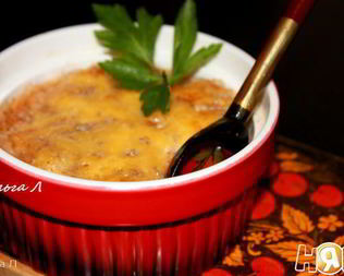 Рыбный жульен с отрубями Лито