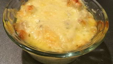 Вкусный жюльен с куриной грудкой и грибами