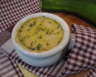 Жульен из кабачков