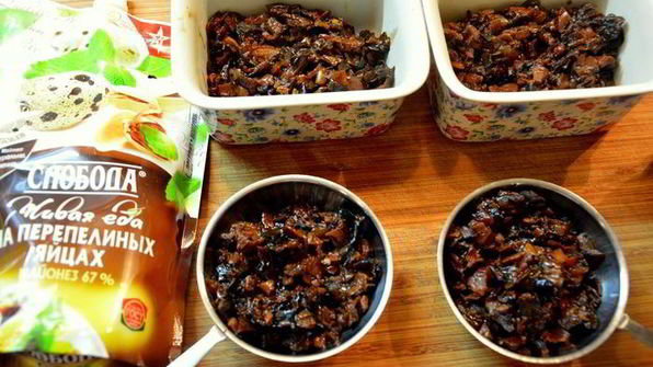 жульен из лесных грибов