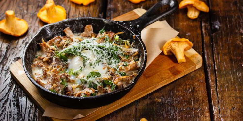 Рецепт жульена из лисичек