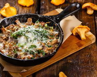 Жульен из лисичек