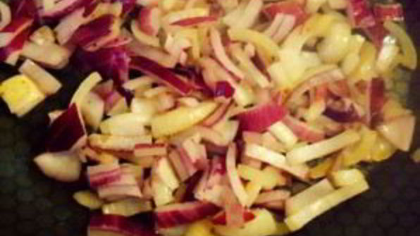 жульен с фаршем и грибами