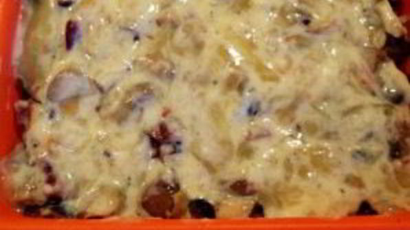 жульен с фаршем и грибами