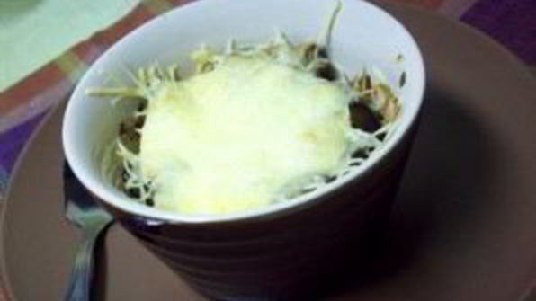 жульен с грибами и баклажанами