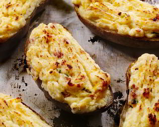 Жульен с грибами и картошкой