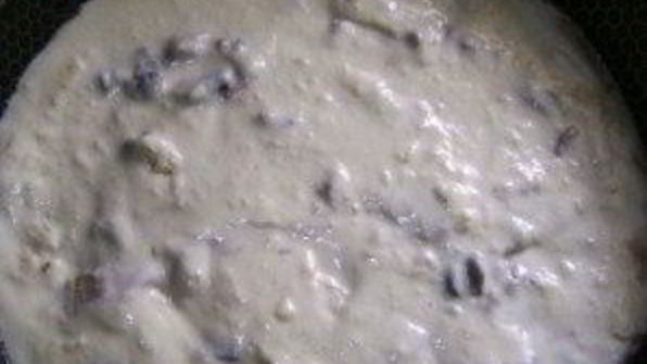 жульен с грибами на сковороде