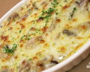 Жульен с крабовым мясом