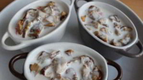 жульен с крабовым мясом