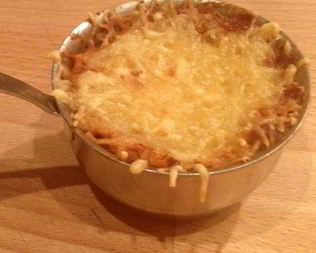 Жульен с курицей и грибами