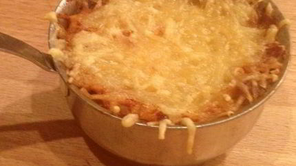 Жульен с курицей и грибами