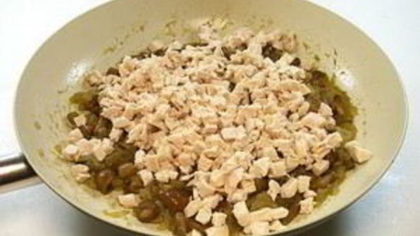 жульен с курицей и лисичками