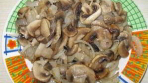 жульен с курицей и шампиньонами