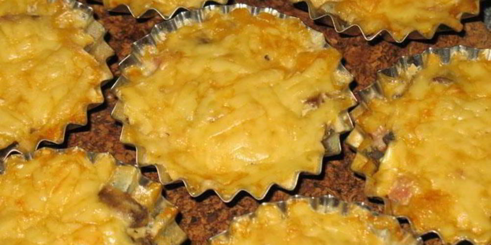 Рецепт жульена с ветчиной