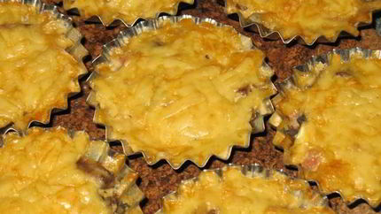 Жульен с ветчиной