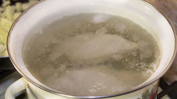 жульен в горшочке с курицей и грибами