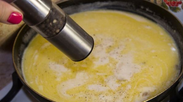 жульен в горшочке с курицей и грибами