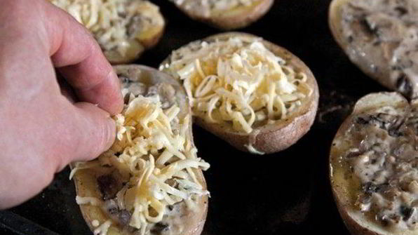 жульен в картофеле