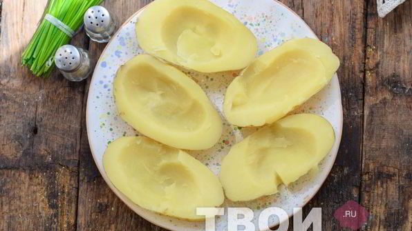 жульен в картошке