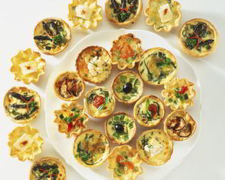 Жульен в тарталетках с грибами