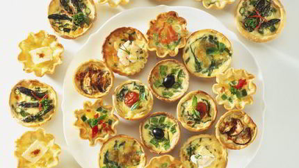 Жульен в тарталетках с грибами