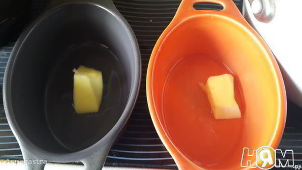 жюльен-фьюжн из гречки с грибами