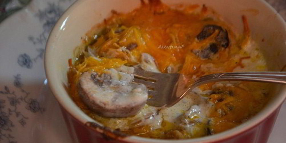 Рецепт жюльена грибной по-русски