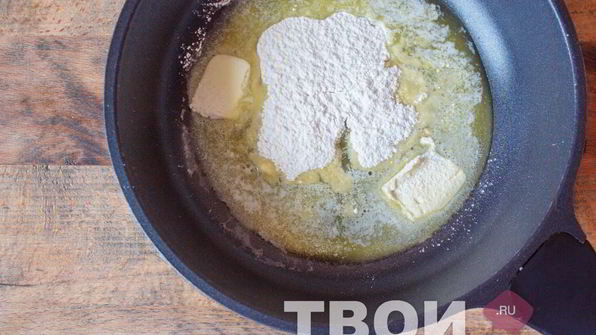 жюльен на сковороде