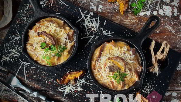 жюльен на сковороде