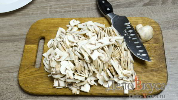 жюльен с грибами