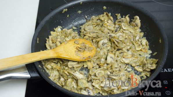 жюльен с грибами