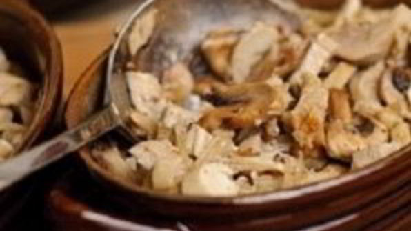 жюльен с курицей и грибами