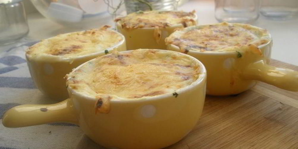 Рецепт жюльена с курицей и шпинатом