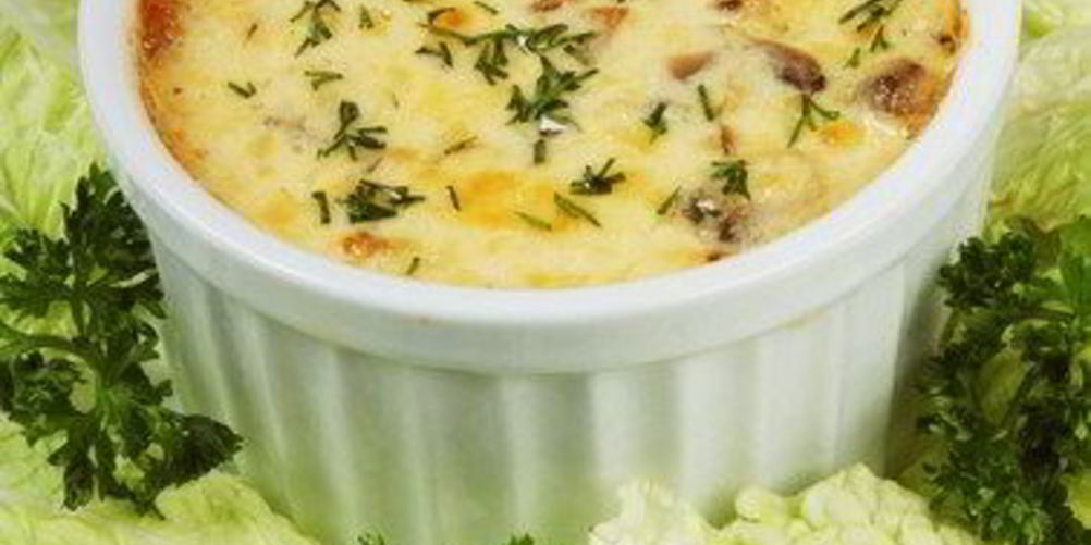 Рецепт жюльена с ветчиной и грибами